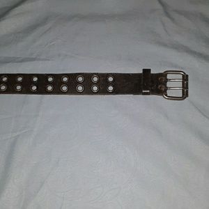 Black Leather Belt
